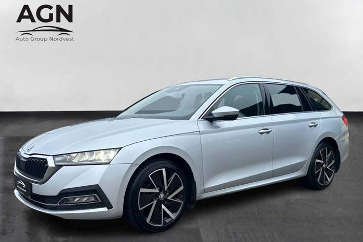 Sølv Skoda Octavia fra 2020