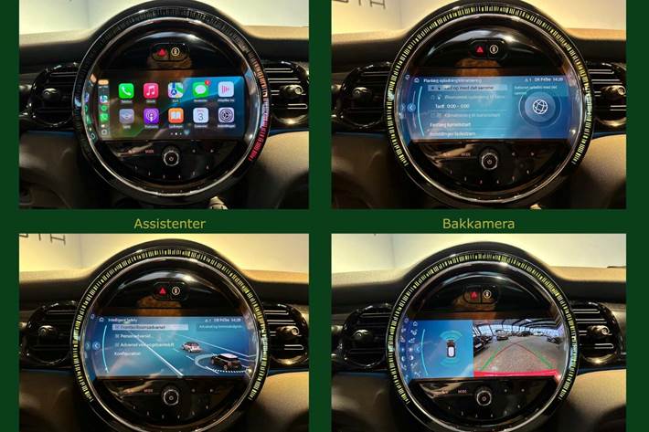 Rød Mini Cooper SE fra 2023