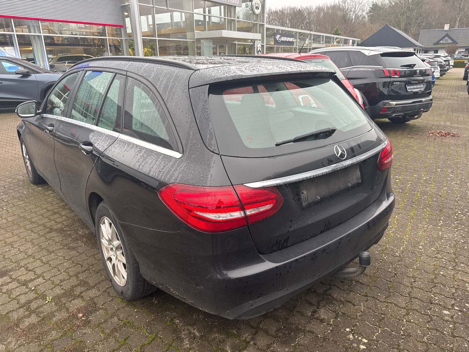 Sort Mercedes C220 d fra 2018