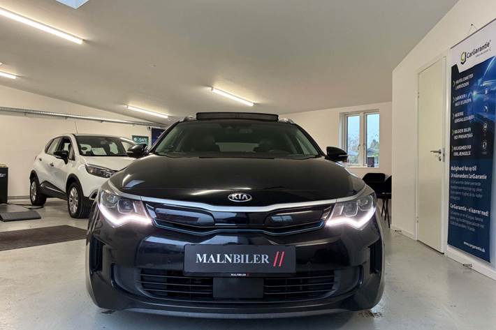 Sort Kia Optima fra 2018
