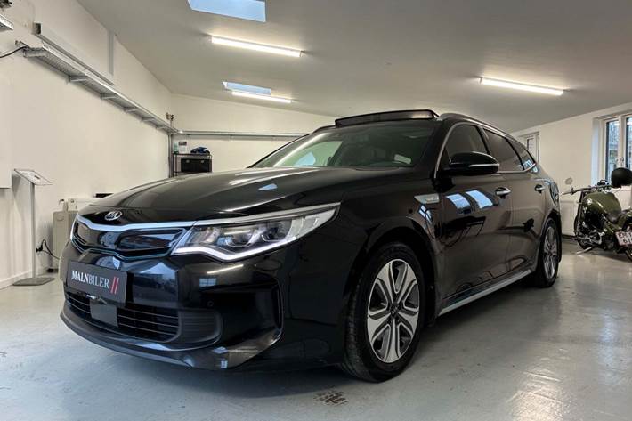 Sort Kia Optima fra 2018