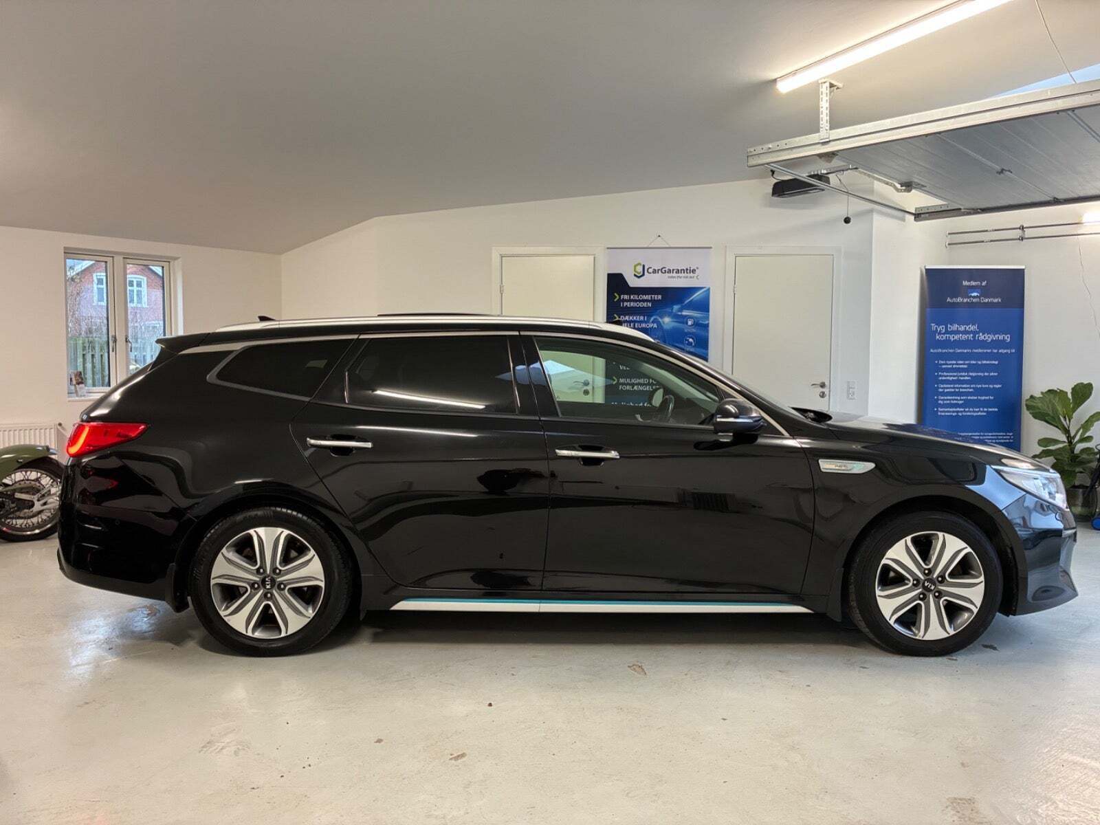 Sort Kia Optima fra 2018