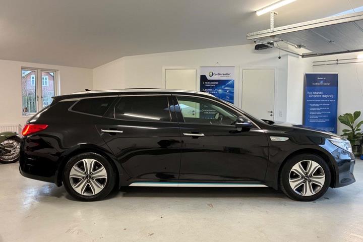 Sort Kia Optima fra 2018