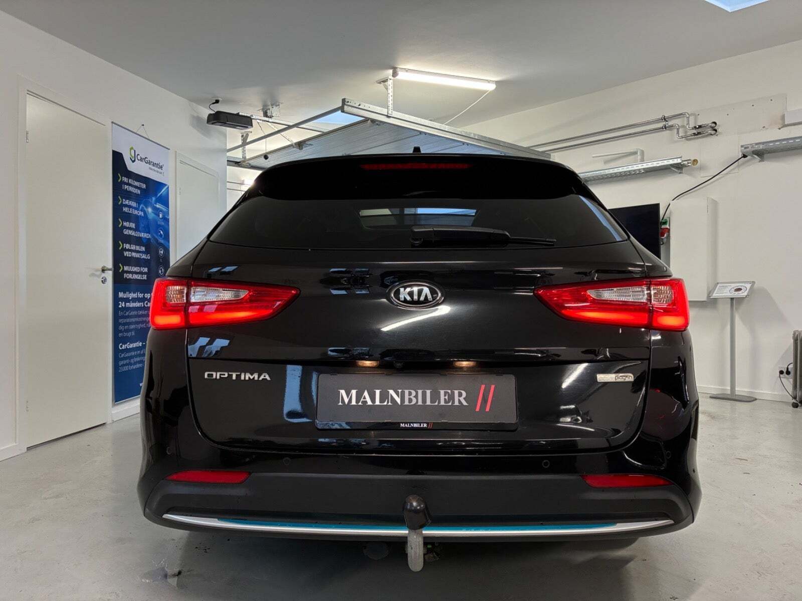 Sort Kia Optima fra 2018