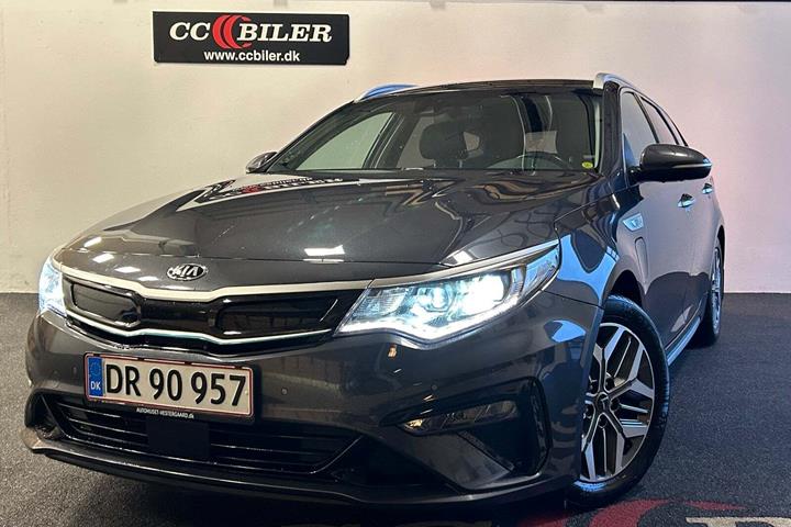 Grå Kia Optima fra 2020