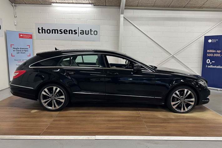 Sort Mercedes CLS350 fra 2013