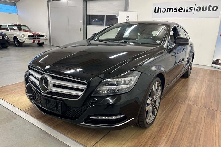 Sort Mercedes CLS350 fra 2013