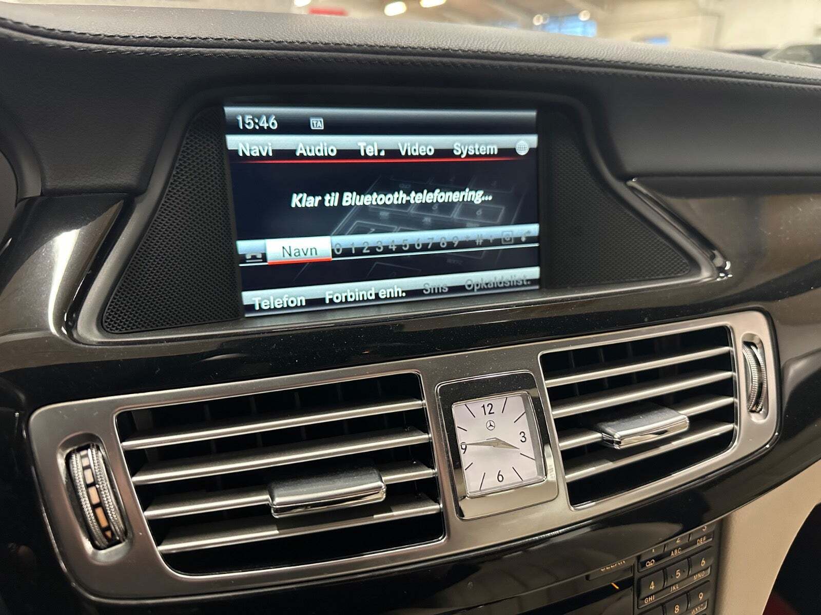 Sort Mercedes CLS350 fra 2013