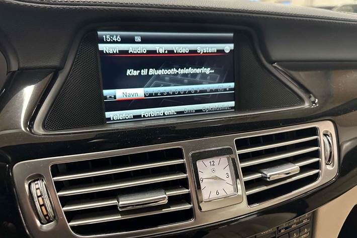 Sort Mercedes CLS350 fra 2013