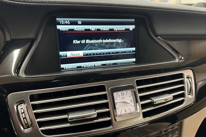 Sort Mercedes CLS350 fra 2013