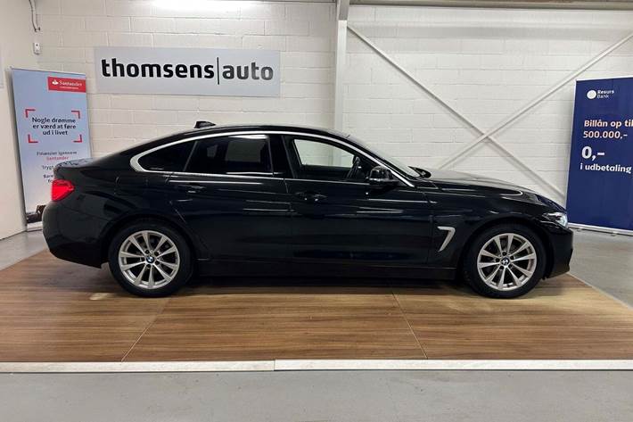 Sort BMW 420d fra 2018