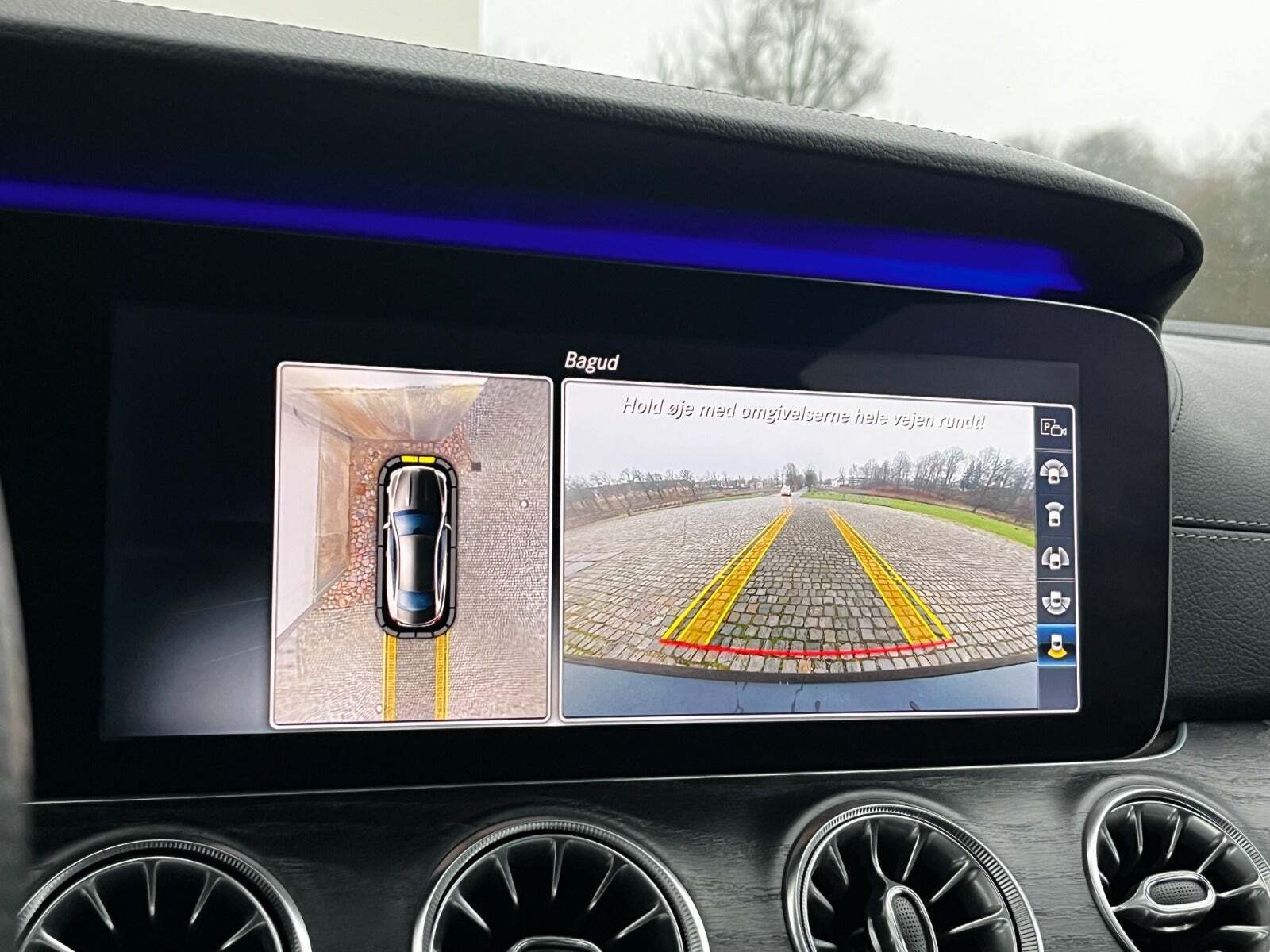 Sort Mercedes E400 fra 2017