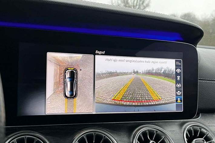 Sort Mercedes E400 fra 2017