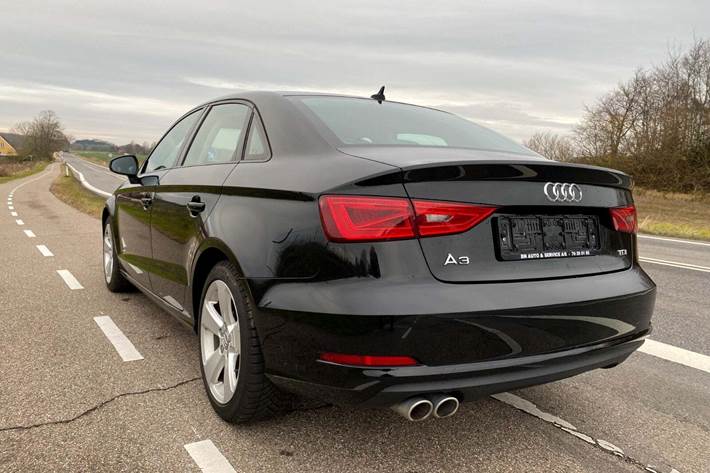 Sort Audi A3 fra 2016