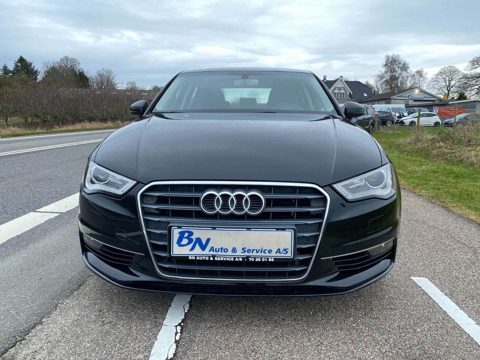 Sort Audi A3 fra 2016