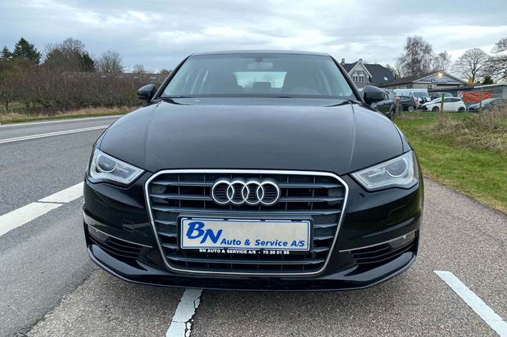 Sort Audi A3 fra 2016