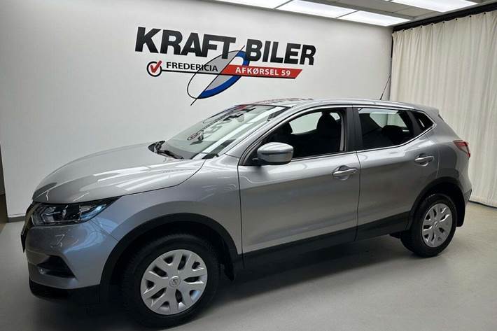 Grå Nissan Qashqai fra 2019