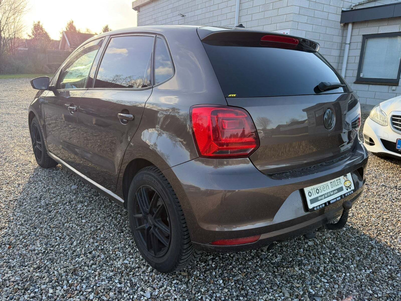 Brun VW Polo fra 2015