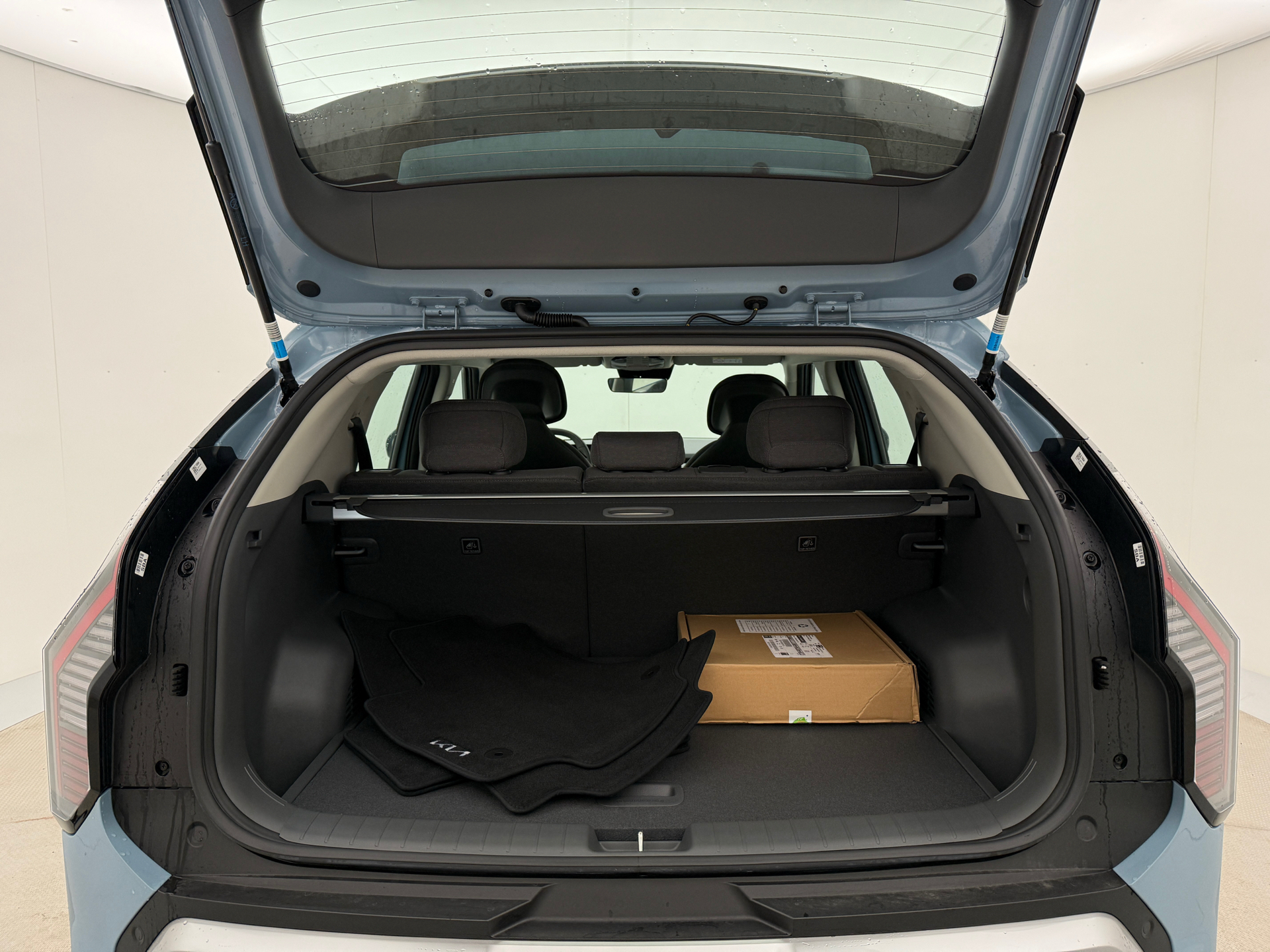 Blå Kia EV3 fra 2025