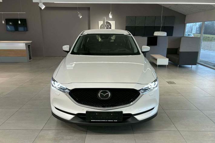 Hvid Mazda CX-5 fra 2017