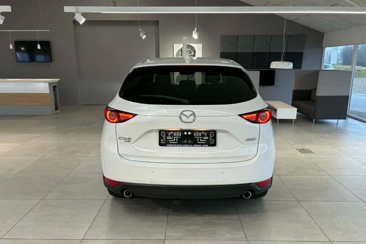 Hvid Mazda CX-5 fra 2017