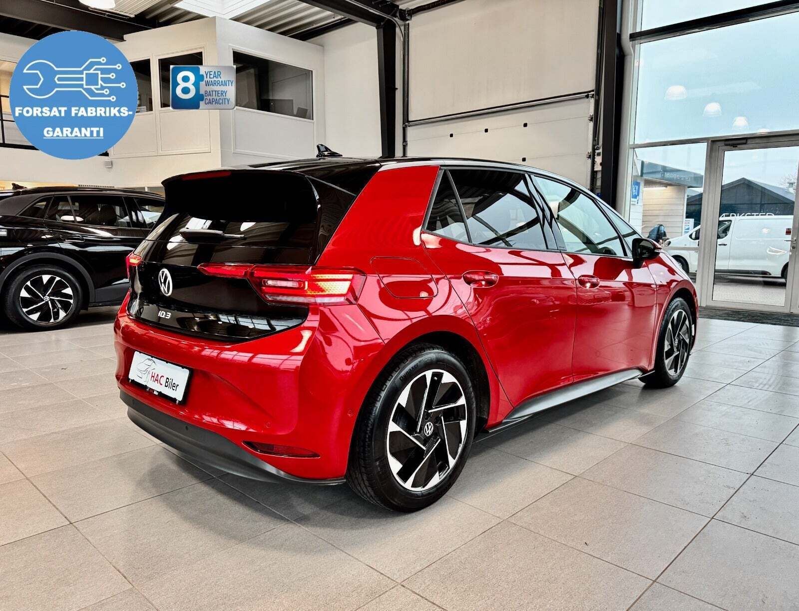 Rød VW ID.3 fra 2023