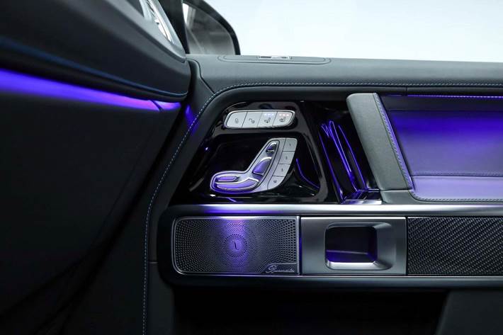 Sort Mercedes G580 fra 2025