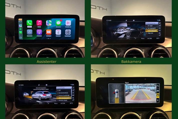 Grå Mercedes C300 de fra 2019