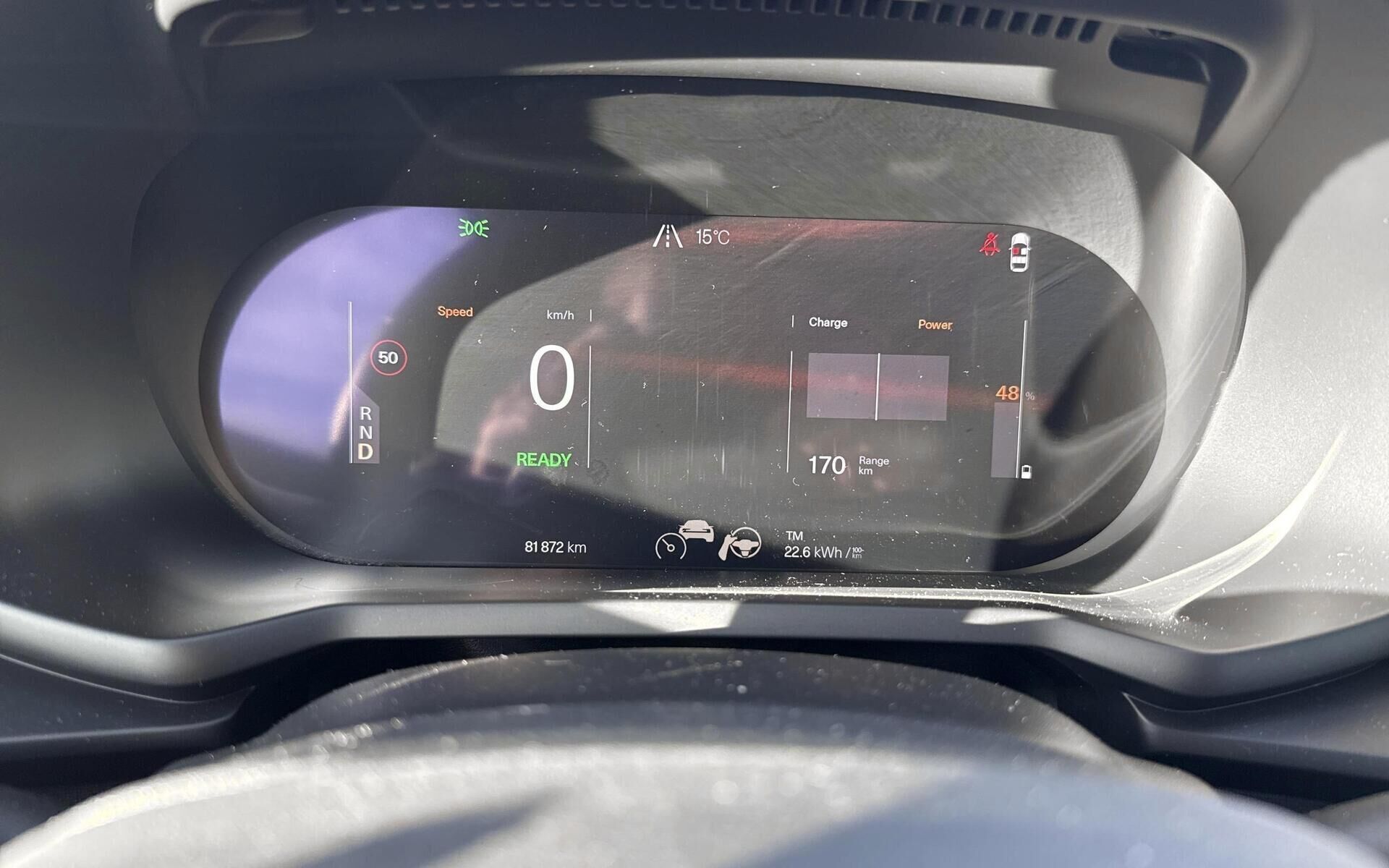 Sort Polestar 2 fra 2021