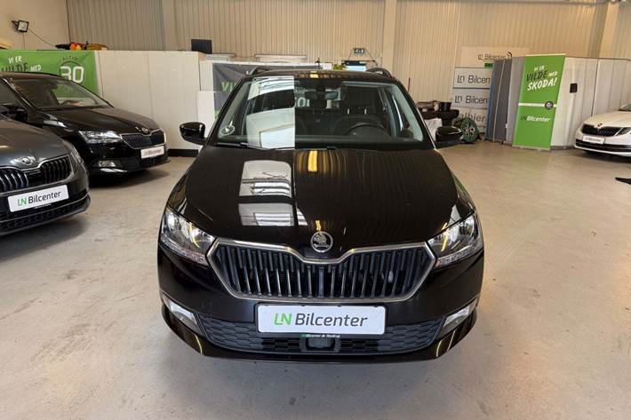 Sort Skoda Fabia fra 2020