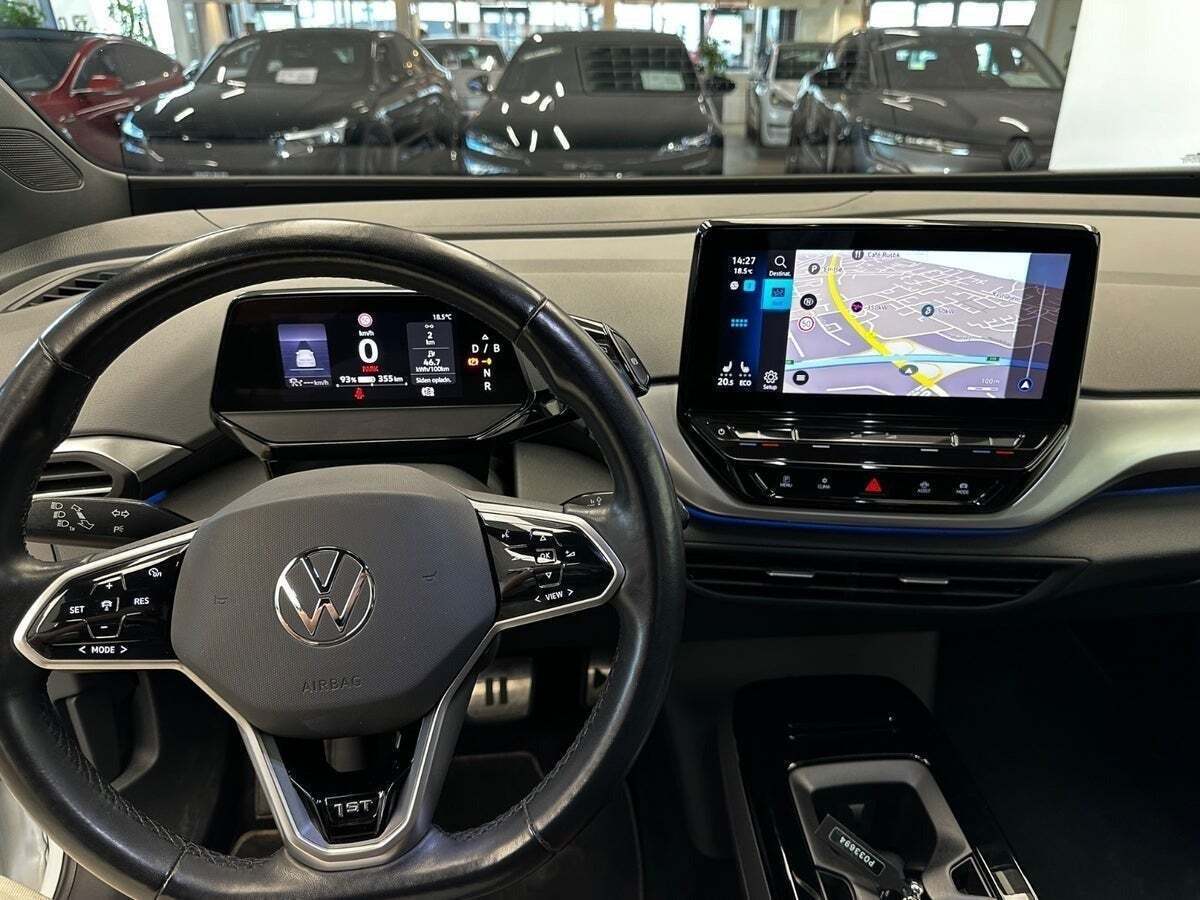 Hvid VW ID.4 fra 2021