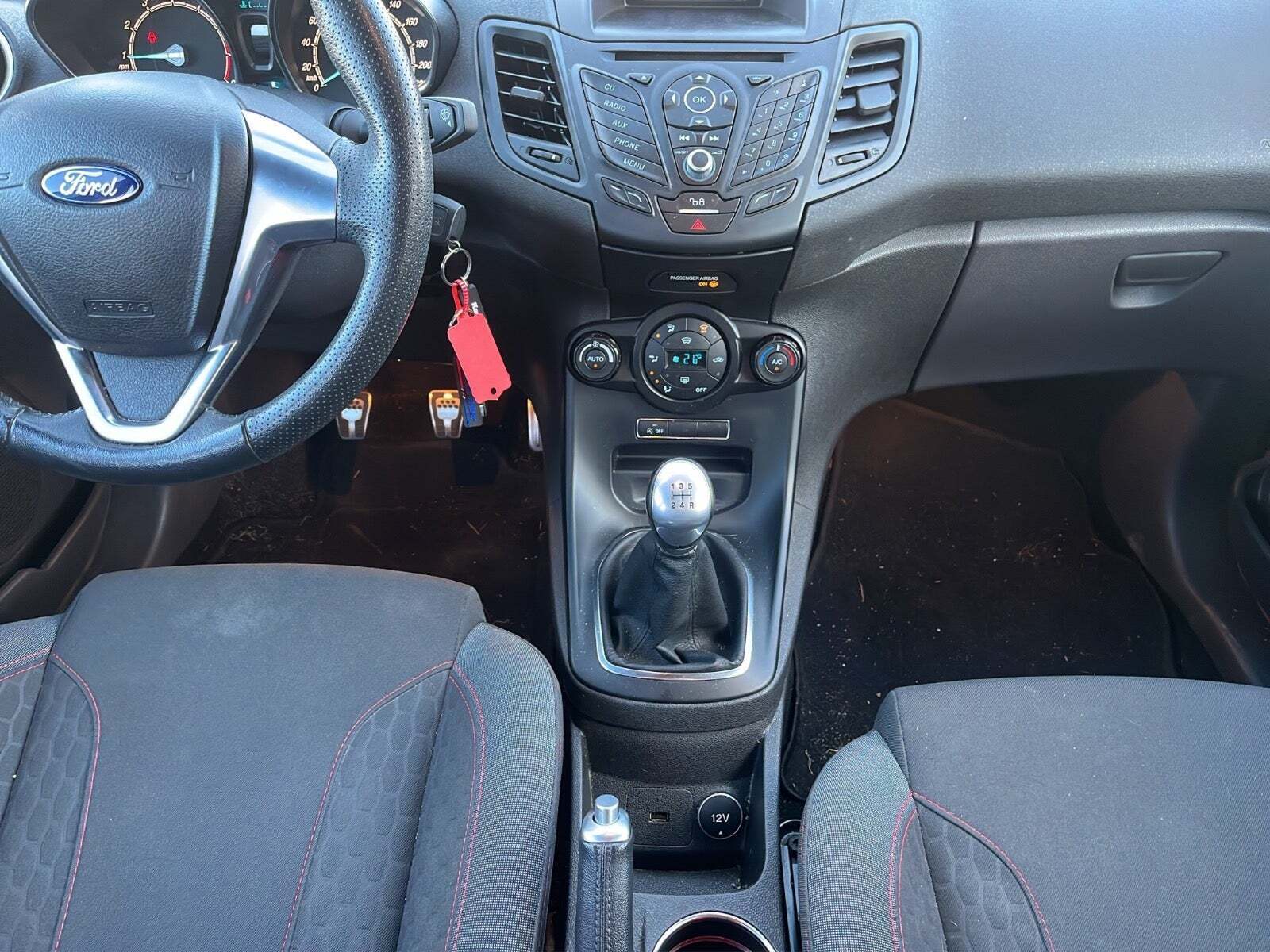 Sort Ford Fiesta fra 2017