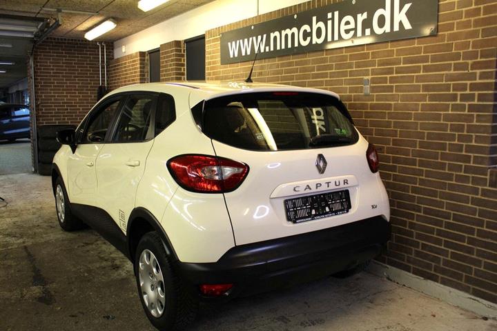 Hvid Renault Captur fra 2015