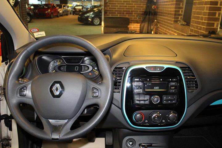 Hvid Renault Captur fra 2015