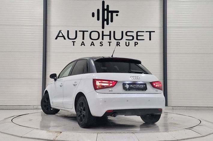 Hvid Audi A1 fra 2013