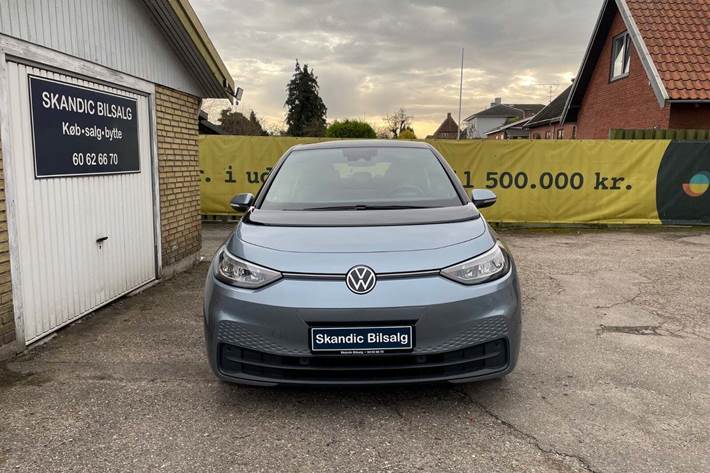 Blå VW ID.3 fra 2021