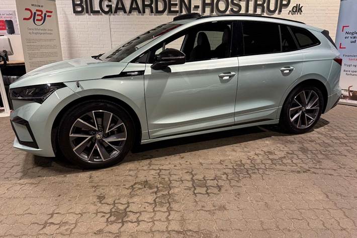 Grøn Skoda Enyaq fra 2022