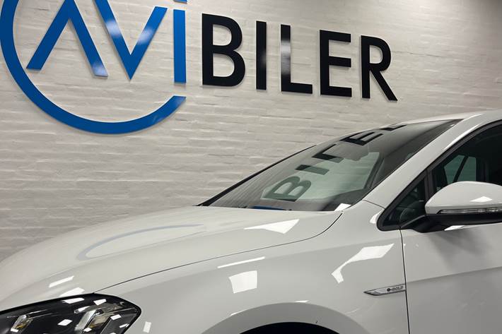 Hvid VW e-Golf VII fra 2016