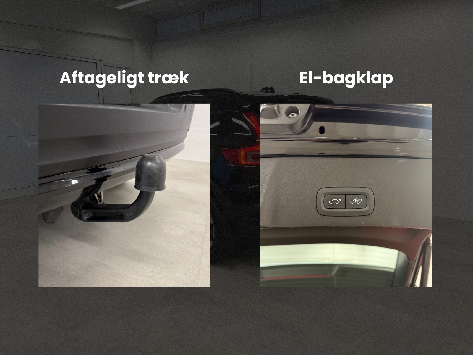 Sort Volvo XC40 fra 2022