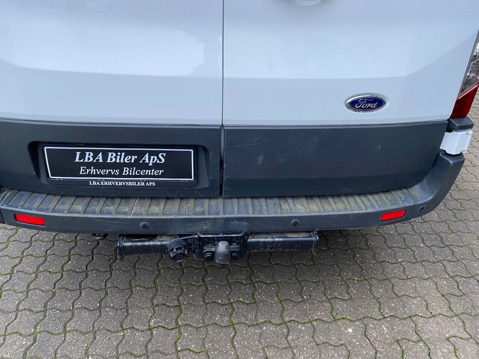 Hvid Ford Transit 350 L2 Van fra 2019