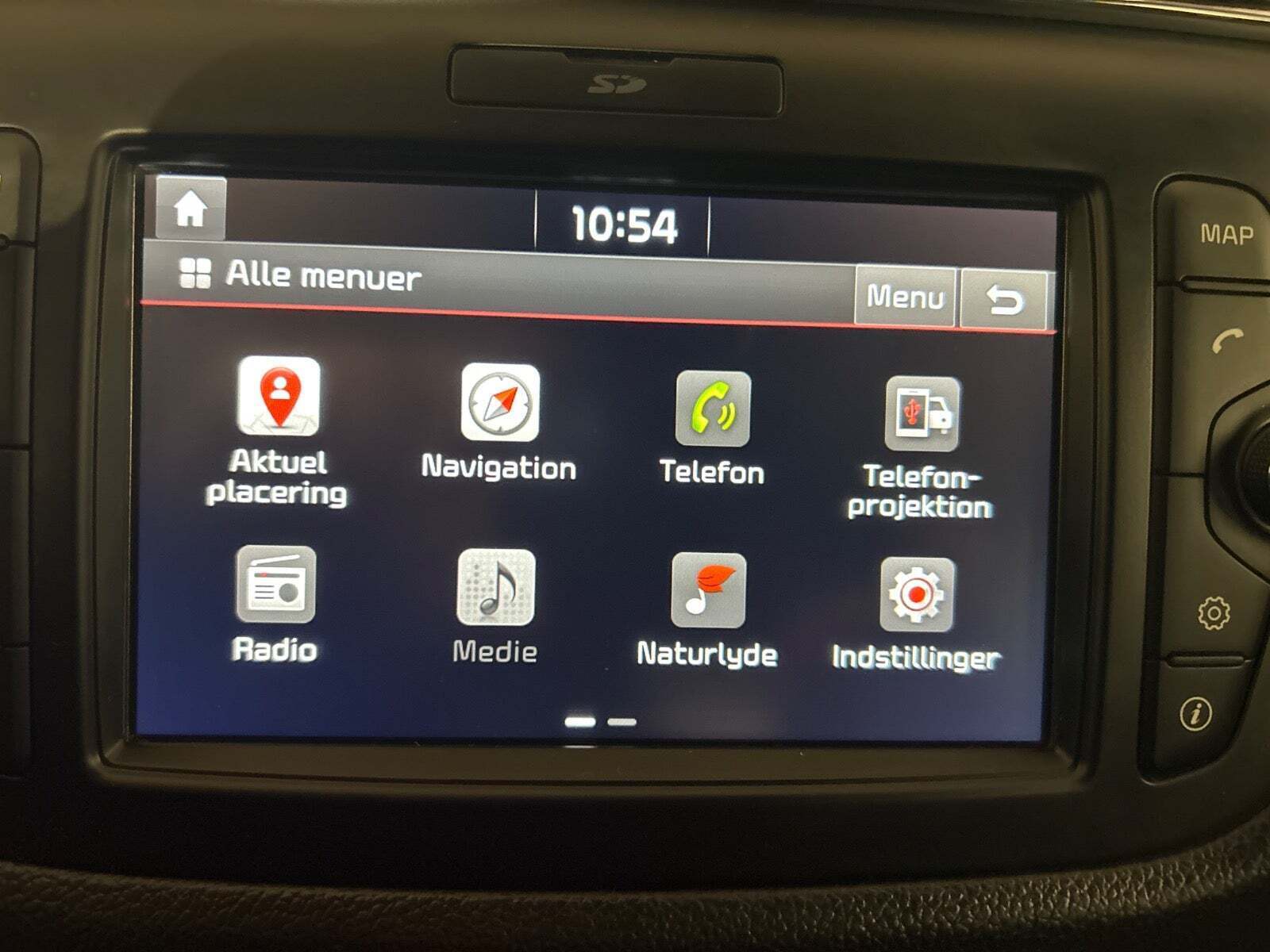 Grå Kia Ceed fra 2017