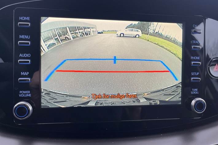 Hvid Toyota Aygo X fra 2023