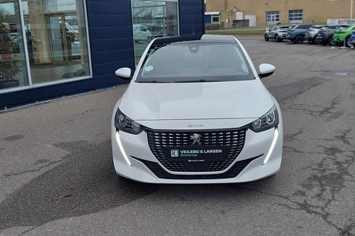 Hvid Peugeot 208 fra 2020