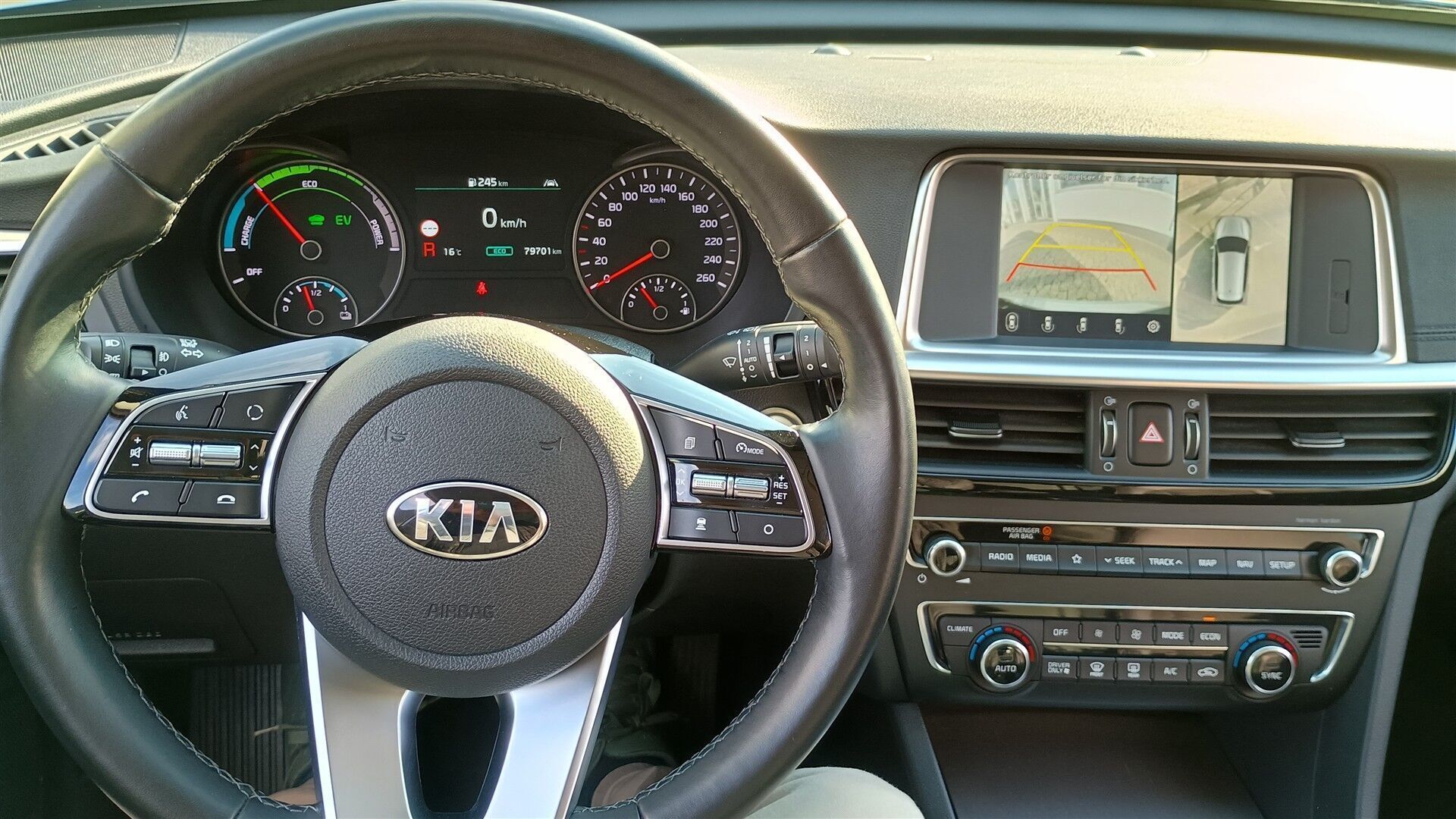 Sølv Kia Optima fra 2019