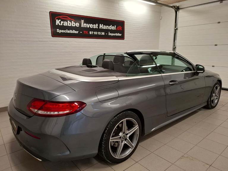 Mercedes C200 2,0 AMG Line Cabriolet aut.