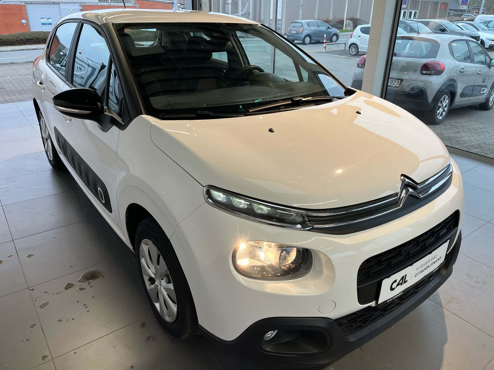 Hvid Citroën C3 fra 2018