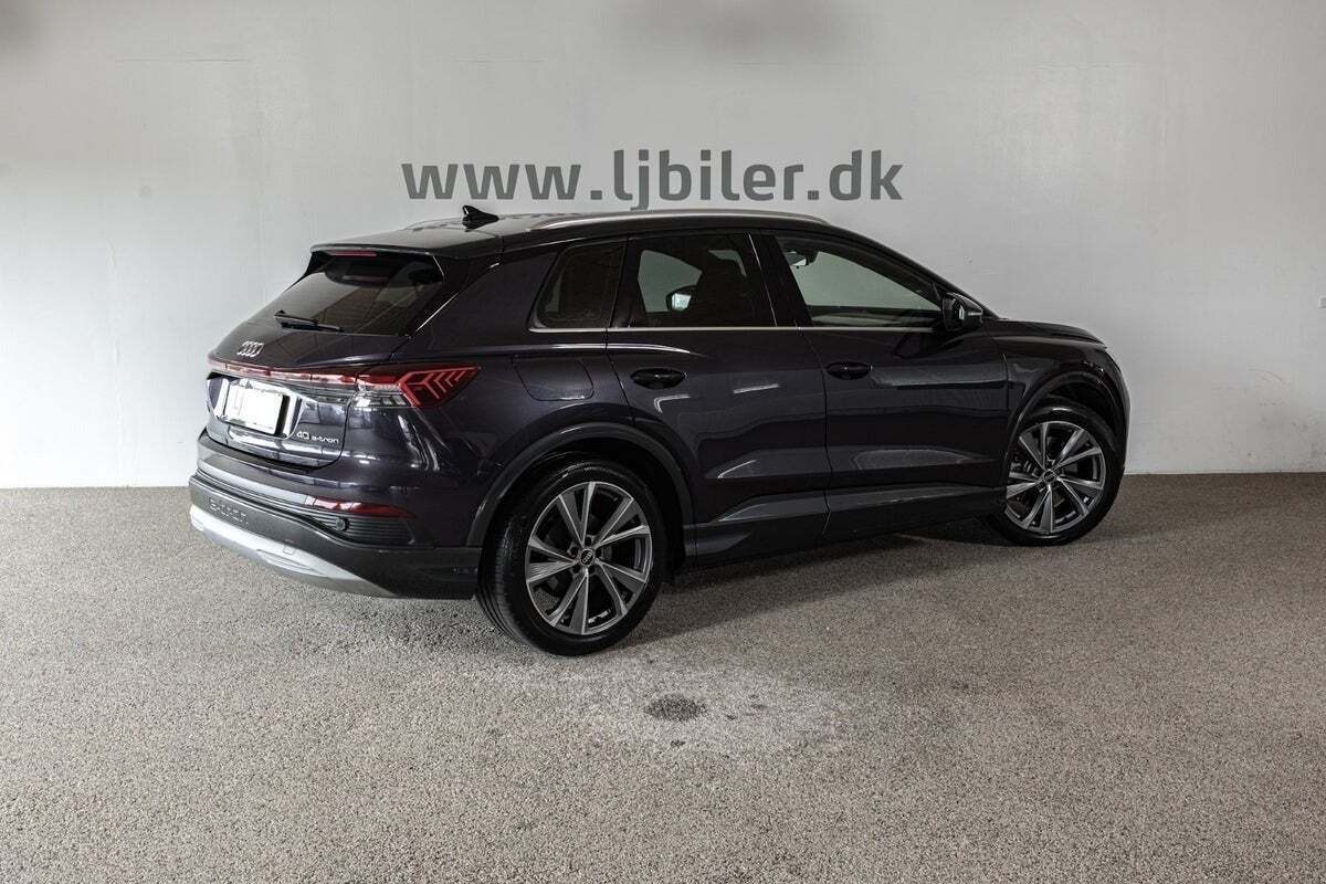Grøn Audi Q4 e-tron fra 2022