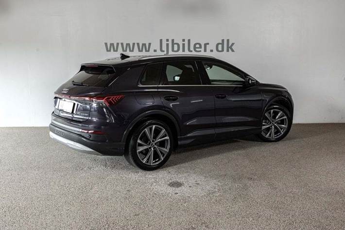 Grøn Audi Q4 e-tron fra 2022