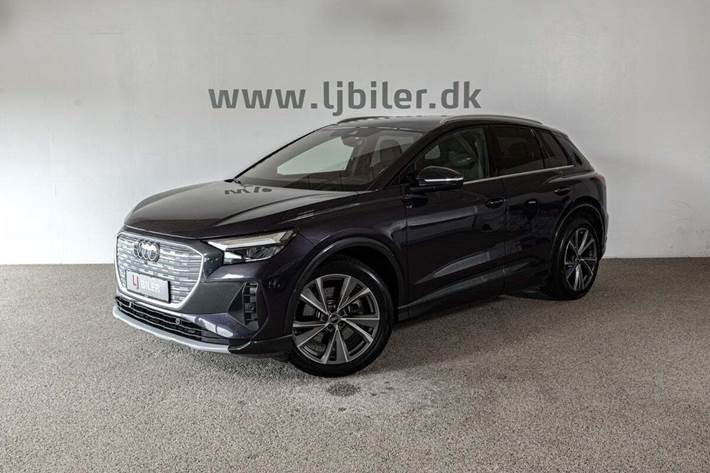 Grøn Audi Q4 e-tron fra 2022