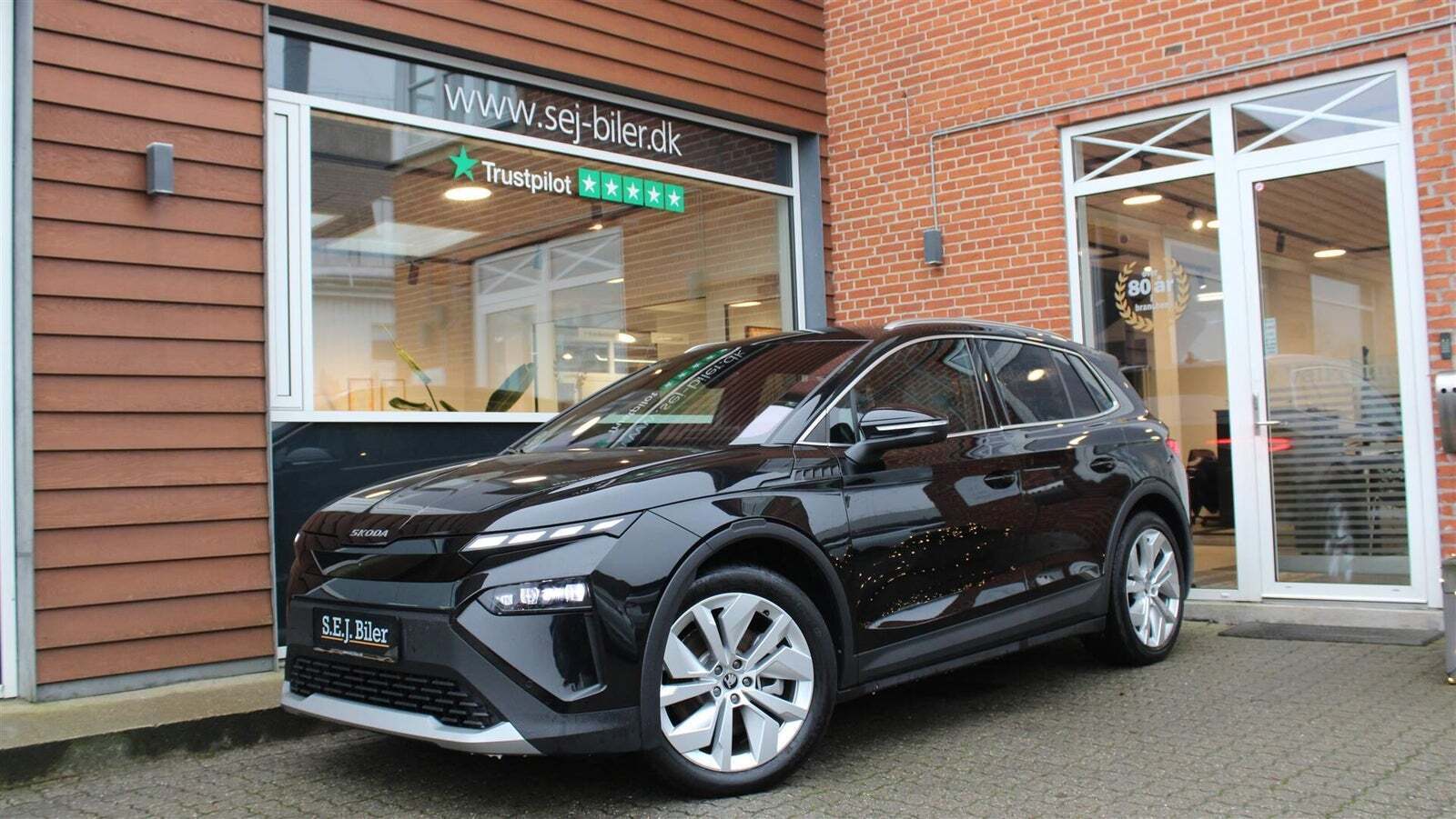 Sort Skoda Elroq fra 2025